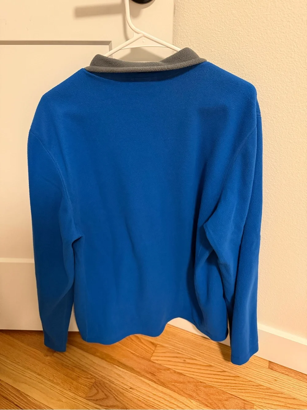 NWOT The North Face Large Men’s Blue Quarter-Zip Fleece Pullover